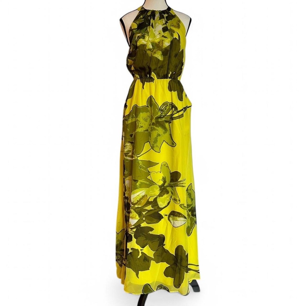 Jessica Simpson halter maxi dress